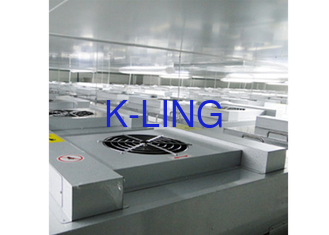 Unidad de filtro de ventilador de filtro de aire eficiente montada en la pared 1225 X 615 X 350 mm