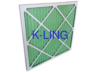 HVAC plisada resistencia baja de los filtros de aire del acondicionador de aire del panel para la filtración primaria