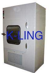 Paso modular de la ducha de aire del recinto limpio del dispositivo de seguridad eléctrico a través de la caja con el filtro de HEPA