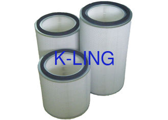 Medios del filtro de aire del cartucho ULPA de la fibra de vidrio U15, filtro de aire bajo del sitio limpio de la resistencia