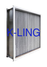 Temperatura obtenible centígrada de grado del filtro de aire del recinto limpio HEPA 350-400