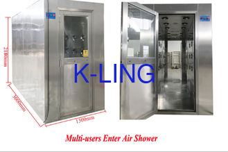 Sistema del control automático de la ducha de aire del acero inoxidable 201 para el sitio limpio del ISO 8