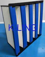 Filtro compacto de H14 HEPA con el sistema de la filtración del aire enmarcan/HEPA del ABS