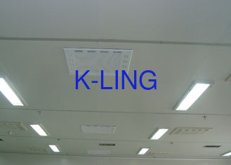 Unidad de filtrado terminal de la fan de Hepa del techo del recinto limpio, Class100 - fila de la purificación 300000