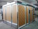 El laboratorio dedicó el sitio limpio modular de la clase 100 con el filtro de HEPA/la pared de cortina plástica