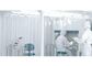 Sitio limpio móvil de la pared de cortina del PVC para los teatros de operación/los bio laboratorios del fertilizante