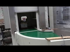 Ducha de aire con puerta corredera automática vertical para sala limpia y caja de paso en entorno limpio