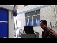 Cabina de transferencia de ducha de aire para mercancías de 380V / 50HZ con línea de transportador automático