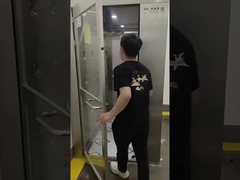 Ducha de aire de cuarto limpio de acero inoxidable personalizada con sistema de filtro de aire HEPA