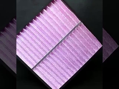 Filtros de aire de panel plissado de forro electrónico Rendimiento con marco de cartón G4