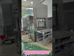 Sistema de control PLC caja de paso de ducha de aire con línea de transporte automático de rodillo