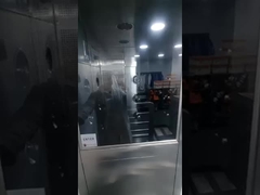 Túnel de ducha de aire con puerta corredera automática con pantalla LCD con certificación CE