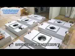 Unidad de filtro de ventilador estándar/personalizada con filtro HEPA de tipo 50W Consumo de energía