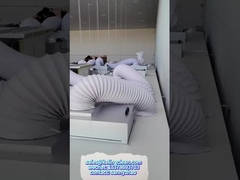 Cabina de sala limpia portátil de pared blanda Clase 100 para la industria de semiconductores