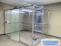 Instalación fácil de Softwall del sitio limpio de la cabina limpia modular del laboratorio