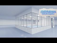 Sala limpia de pared blanda Clase 100 con control PLC, tamaño personalizado y 1 año de garantía