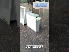 Caja de filtro de polvo HEPA terminal / gabinete con filtro HEPA de mini pliegues