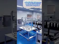 Filtro de ventilación compacto de banco en V, marco de plástico, filtro F7 F9