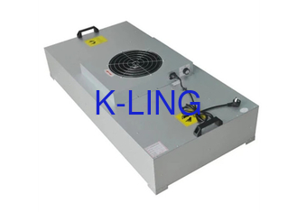 Hoja galvanizada de la unidad de filtrado de la fan del tamaño estándar de 220VAC 50Hz para el sitio limpio