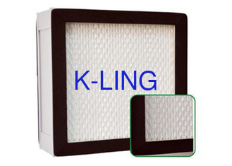 Mini pliegues industriales H14 HEPA Filtro de aire 99,995% 0,3um grado de filtración de eficiencia