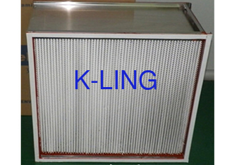 Filtro de aire HEPA Mini pliegues 99,995% 0,3um Calidad de filtración 300 CFM Velocidad del aire