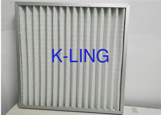 Eficiencia del filtro de purificador de aire de panel pliado 46mm/96mm G4 Porosidad de 5um