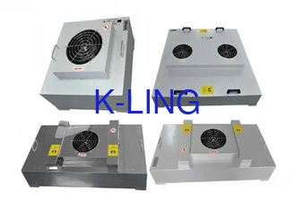 Unidad de filtro FFU / ventilador de cuarto limpio montado en la pared Filtro HEPA para entornos controlados