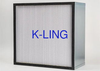 Tipo de pliegues Mini pliegues HEPA filtro de aire 1220 * 610 * 70mm o pegamento de sello AB personalizado