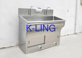 El lavabo de lavado médico del hospital diseño original tamaño personalizado para el cuarto limpio