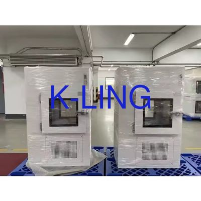 Caja de paso de acero inoxidable con tiempo de ducha de aire ajustable 0-99s, capacidad de 50L para sala limpia farmacéutica