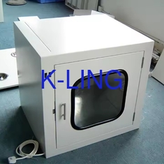 Esterilización / desinfección de la sala limpia de la caja de pase con interbloqueo mecánico Shenzhen o puerto de carga
