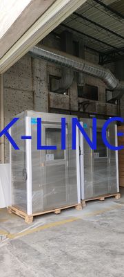 Salón de ducha de aire de acero inoxidable 304 con velocidad de aire de 20-25 m/s y tipo de ensamblaje de módulos