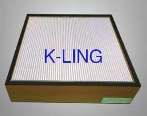Industrial Grade H14 cleanroom ceiling HEPA Air Filter with Aluminum Frame and AB Glue Seal