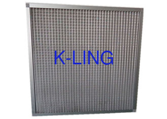 Filtro de aire de Prefilter HEPA de la malla metálica del sistema de la HVAC para el recinto limpio, filtro primario para la industria