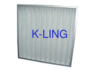 Filtro de aire plisado marco del panel de la cartulina que dobla el filtro de aire primario G4