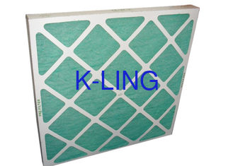 Funcionamiento plisado Furance electrónico de los filtros de aire del panel con el marco G4 de la cartulina
