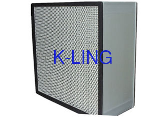 Filtro de aire lavable del recinto limpio HEPA para el sistema de la filtración, marco de aluminio anodizado