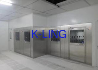 Túnel estándar de la ducha de aire de la velocidad de aire 25m/S del GMP con los filtros de la eficacia alta