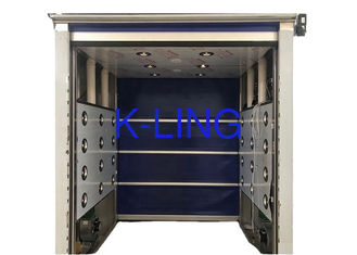 Alto auto purificado del túnel de la ducha de aire del cargo del nivel SS/SUS304 teledirigido