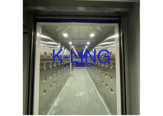 El túnel infrarrojo de la ducha de aire del recinto limpio de la inducción modificó tamaño para requisitos particulares