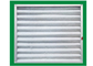 Los filtros de aire plisados tamaño de encargo del panel soldaron con autógena el marco metálico de la eficacia del alambre G1 G2 G3 G4