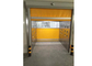 Puerta automática rodante rápida de acero inoxidable del gabinete del túnel de la ducha de aire del cargo