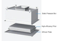 Gabinete de acero vivo plástico de la caja del filtro del mercado de aire de la eficacia alta HEPA