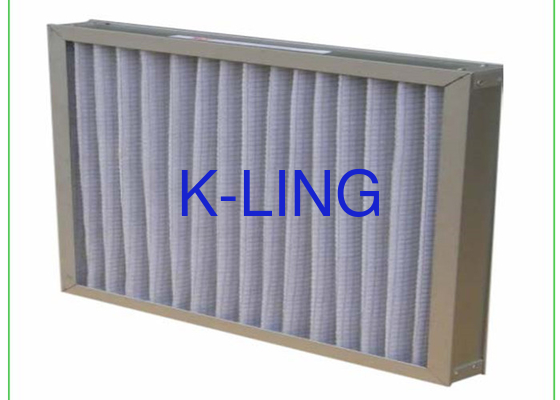 Filtros de aire de panel pliado de 96 mm de espesor con eficiencia G4 y porosidad personalizable