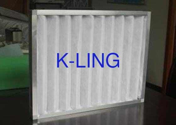 Las redes de aluminio protegen las redes de filtros de aire de paneles plissados para un rendimiento duradero