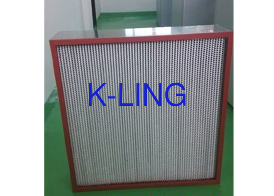 Mini filtro de aire plissado con 99,9995% de eficiencia Tamaño y marco personalizados