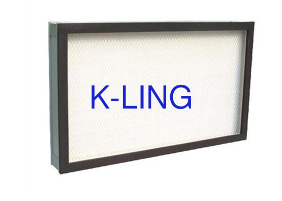 Longevidad CE Certificado de aleación de aluminio de fibra de vidrio Mini Plissado ULPA filtro de aire