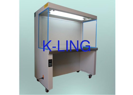 Banco de flujo laminar horizontal para salas limpias de laboratorio 650 mm de altura