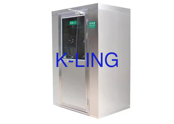 Cuarto de ducha de aire de acero inoxidable con flujo de aire personalizado con nivel de ruido ≤ 65 dB