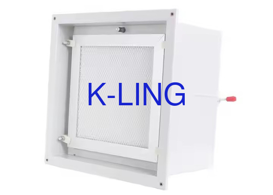 Caja de filtro terminal personalizable con vida útil ≥ 50000h y tipo de filtro HEPA